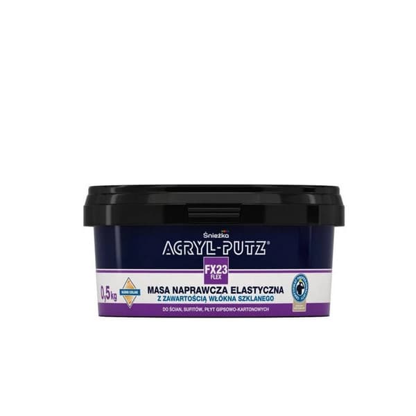 Atlas Acryl-Putz® FX 23 Flex - reparationsmasse med glasfiberindhold 0,5 kg