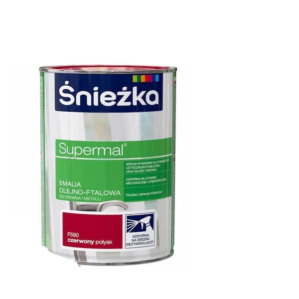 Snehvide Supermal F590 0,8L RØD