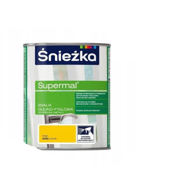 Snehvide Supermal F565 0,8L GUL