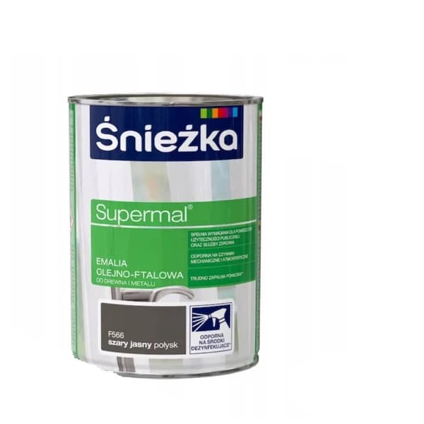 Snövit Supermal F566 0,8L LJUSGRÅ