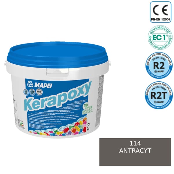 MAPEI KERAPOXY EPOXY GROUT - 114 antracit 2kg
