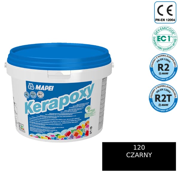 MAPEI KERAPOXY EPOXY GROUT - 120 svart 2kg