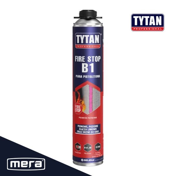 Paloa hidastava aseen asennusvaahto B1 PROFESSIONAL 750ml