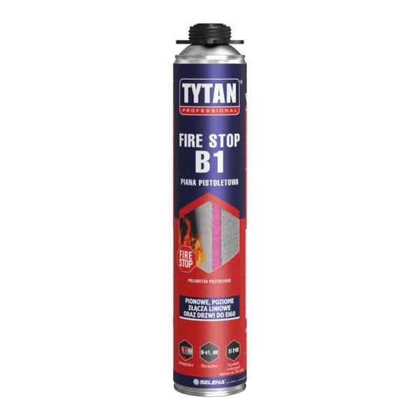 Paloa hidastava aseen asennusvaahto B1 PROFESSIONAL 750ml