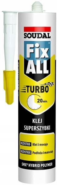 Soudal FixAll Turbo lim - tätningsmedel 290 ml