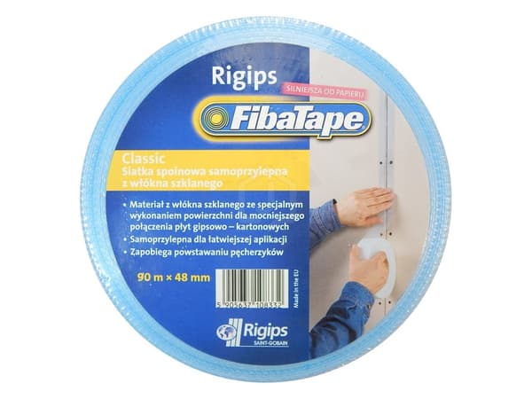Rigips GK -levyliitosnauhaverkko 48mm x 90m 11511797