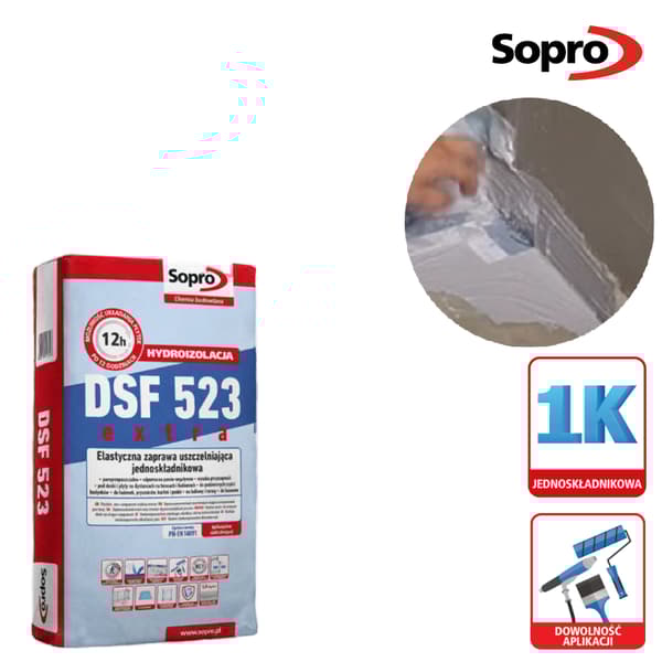 SOPRO 523 tätningspackning 4kg