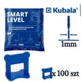 Pikkukuva 2 / 6: Kubala SMART LEVEL 1mm klipsit laattojen tasoittamiseen 100kpl 1892