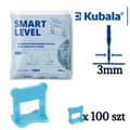 Miniatyrbild 2 av 5: Kubala SMART LEVEL 3mm klämmor för utjämning av plattor 100st 1894