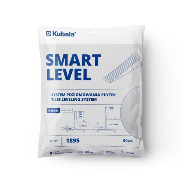 SMART LEVEL-kilar för kakelavjämningssystem, 50 st Kubala 1895