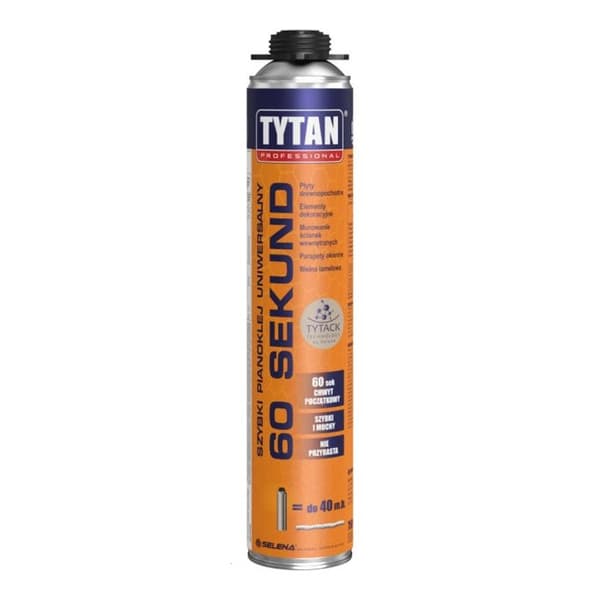 Skumlim hurtig universal 60 sekunders pistol version Tytan Professional 750ml