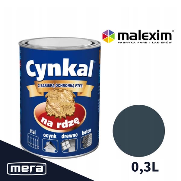 CYNKAL grafiitinharmaa 0,3L RAL 7024