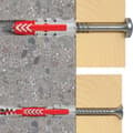 Miniatyrbild 5 av 6: Expansionsplugg + skruv Fischer Duopower S 6x50 50st.