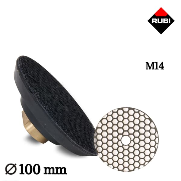 Rubi fleksibel base til skiver Ø 100 mm M14 62986