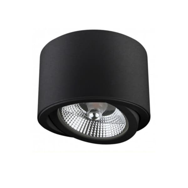 Fat Roll Sort overflademonteret loftslampe - Dessi Home Illuminations