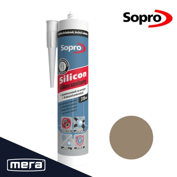 Sopro saniteettisilikoni sahara (40) 310 ml