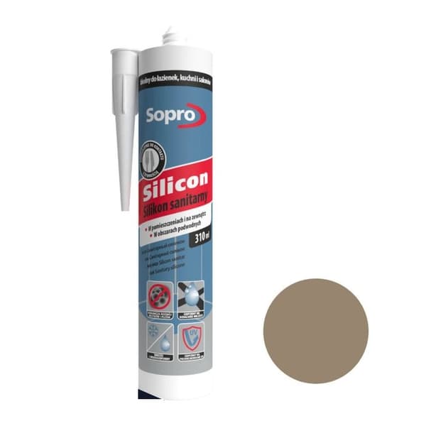 Sopro sanitetssilikon sahara (40) 310 ml