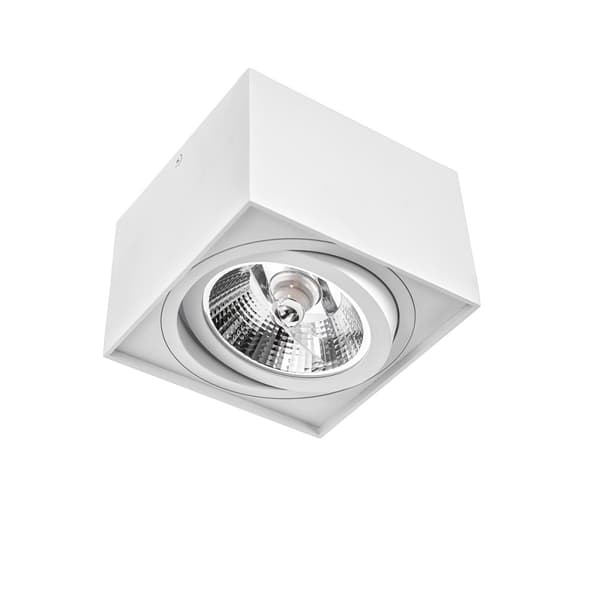 Fat Cube White Overflademonteret loftslampe - Dessi Home Illuminations