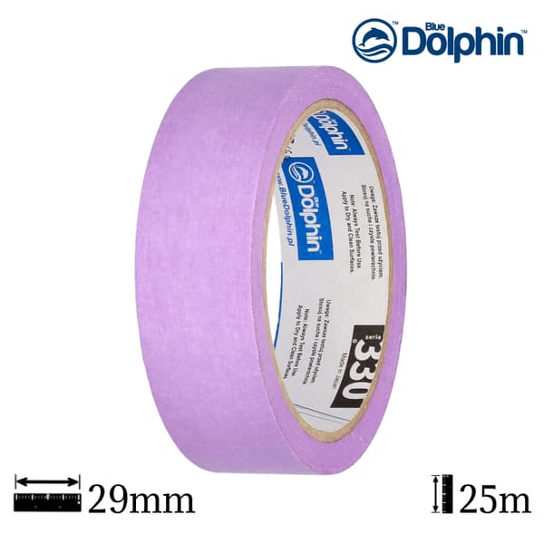 Blue Dolphin Washi Tape til sarte overflader 29mm x 25m