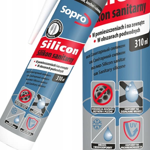 Sopro saniteettisilikonibasaltti (64) 310 ml
