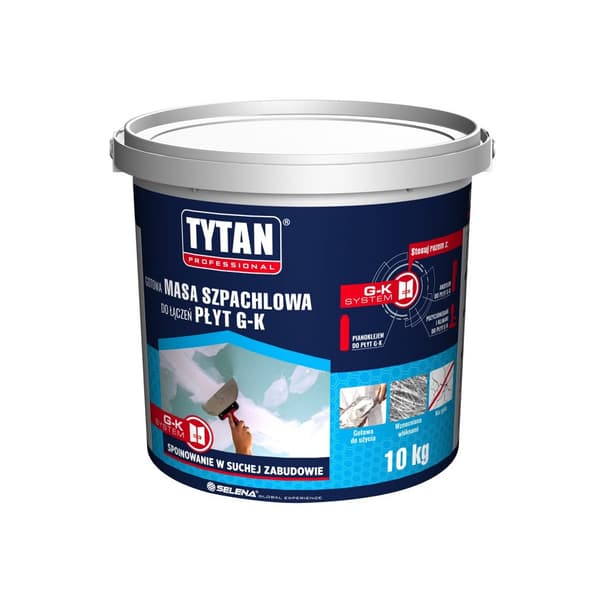 Tytan spartelmasse til gipsplader 1,8kg