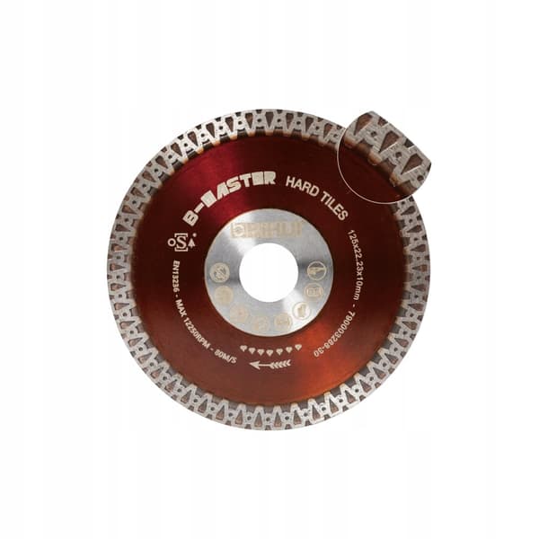 BIHUI diamantskive til universal stentøj B-MASTER 1,2 mm / 125 mm DCDA125