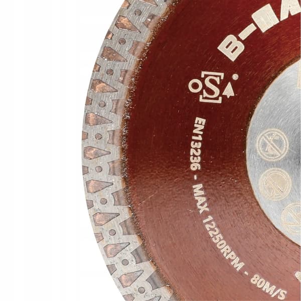 BIHUI diamantskive til universal stentøj B-MASTER 1,2 mm / 125 mm DCDA125