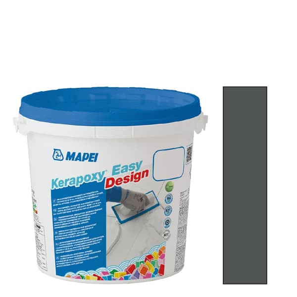 MAPEI Kerapoxy Easy Design epoxifogfärg 114 antracit 3kg