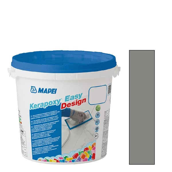 MAPEI Kerapoxy Easy Design epoxifogfärg 113 grå 3kg