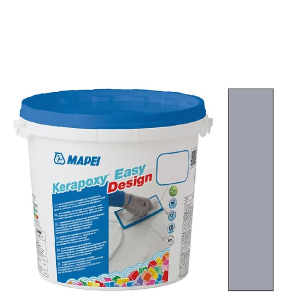 MAPEI Kerapoxy Easy Design epoxy fugefarve 127 arktisk grå 3kg