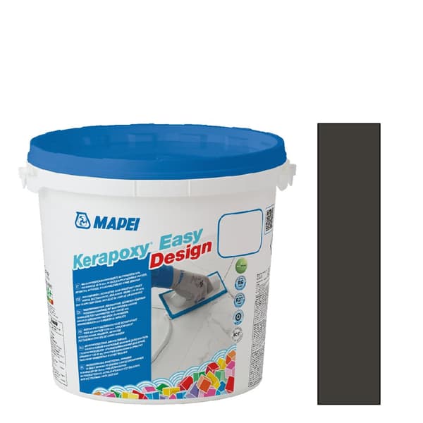 MAPEI Kerapoxy Easy Design epoksilaasti väri 120 musta 3kg