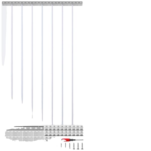 PVC-nauhaovi, kestävä materiaali, säänkestävä,96 x 48tuumaa