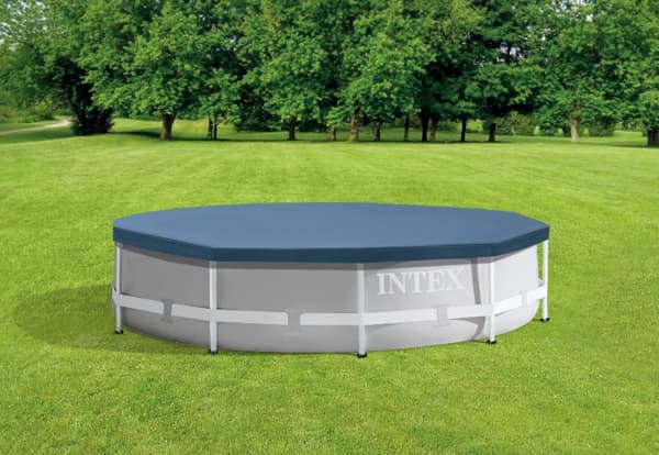 Intex Pooloverdækning med ramme 305 cm #28030