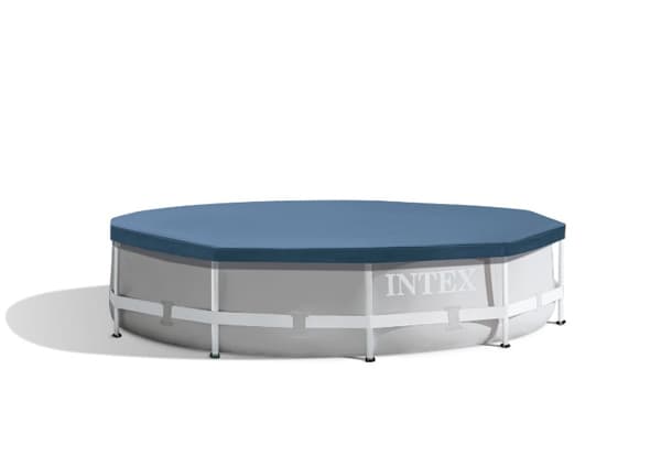 Intex Pooloverdækning med ramme 305 cm #28030