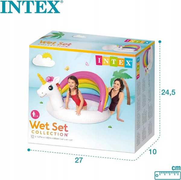 Uima-allas 127x102x69 Yksisarvinen katolla #57113 INTEX