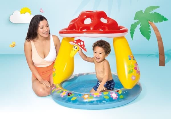 Oppustelig paddehat til pool 127 x 102 x 69 #57114NP