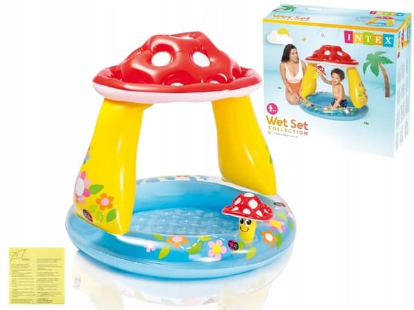 Oppustelig paddehat til pool 127 x 102 x 69 #57114NP