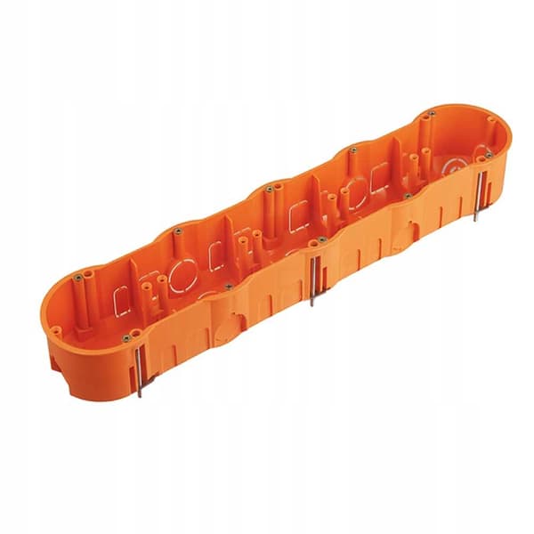 Femdobbelt dåse PK 60 regips dyb A.0048P