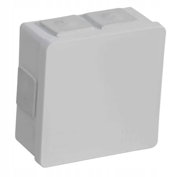 VP-02 Boks til/fra 86x86x40mm IP55 6-bens klik gummilængde
