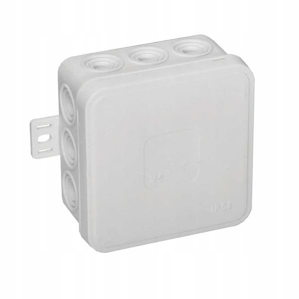 V7 Fleksibel boks n/t 100x100x41mm klik hvid