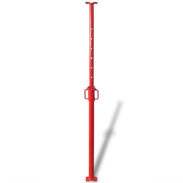 Teleskopstötta 180 cm röd