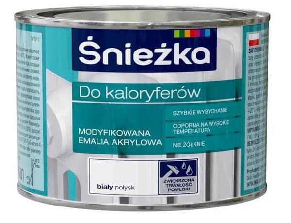 Śnieżka Til radiatorer - Modificeret akrylemalje 0,4l