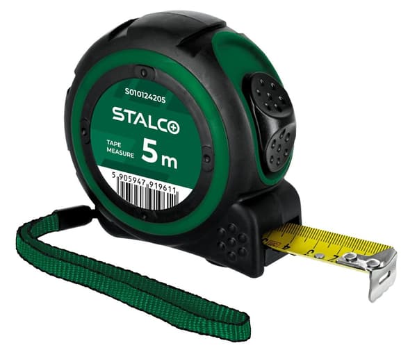 STALCO Rullende målebånd 5m x 19mm S010124205