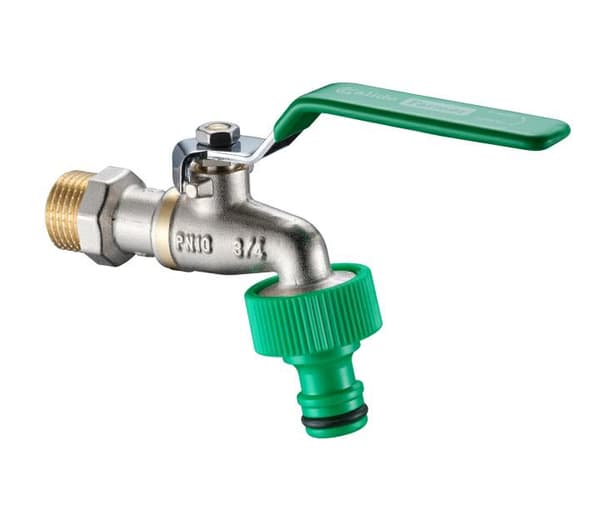 Calido FARMER 3/4" aftapningskugleventil med hurtigkobling