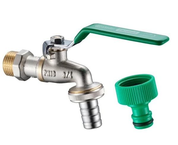 Calido Farmer 3/4" kugleventil med tilslutning og hurtigkobling