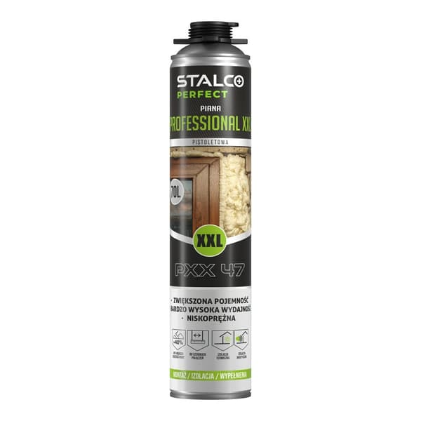 STALCO Proffesional XXL -pistoolivaahto 850ml PERFECT S-64647