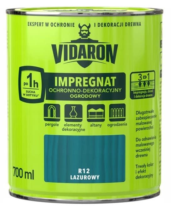 VIDARON GARDEN KYLLÄSTÄ LAZURY R12 0,7L