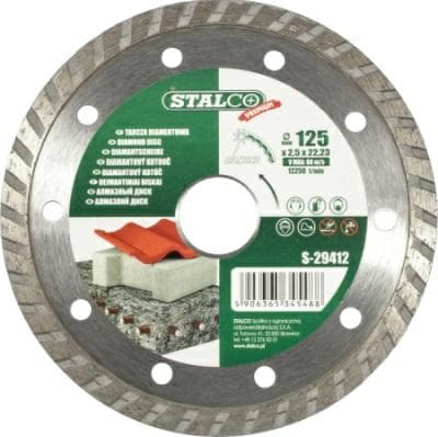 STALCO 115 mm PREMIUM turbo diamantklinge