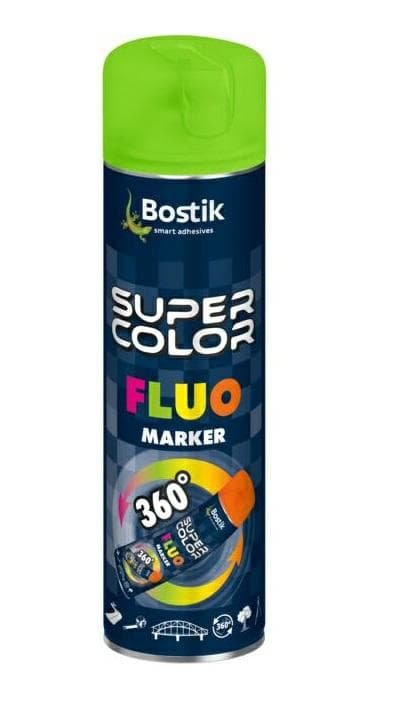 BOSTIK SUPER COLOR -SUIHKKE 500 ml FLUO-TUSSI 360 VIHREÄ