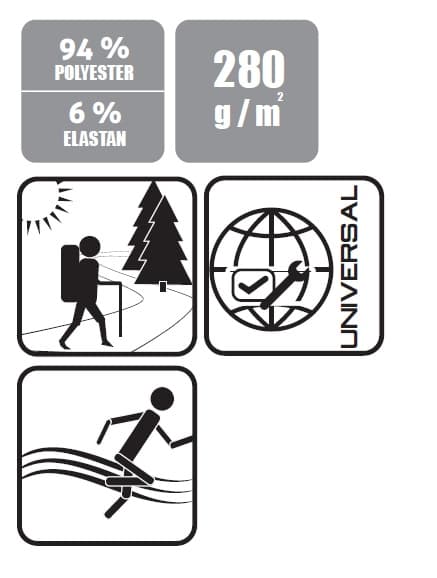 STALCO Miesten lämpöpipo harmaa